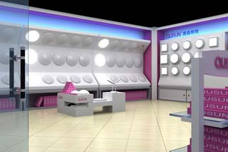 玻璃櫥窗風格店面展示四