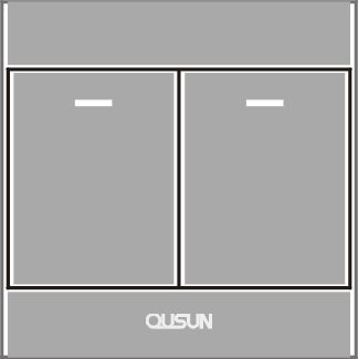 二位單極大蹺板開關