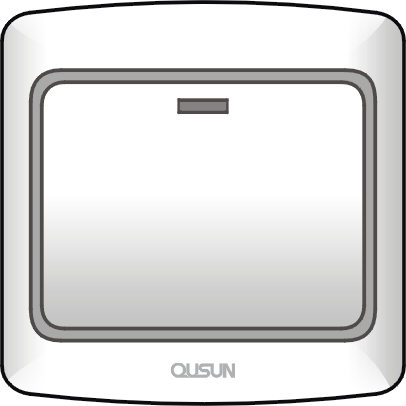 一位單極大蹺板開關(guān)