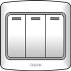 三位單極大蹺板開關