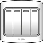 四位單極大蹺板開關