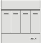 四位單極大蹺板開關